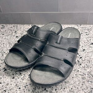 Hush Puppies Leather Sandals Size 10W